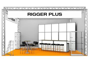 System-Messestand Rigger Plus