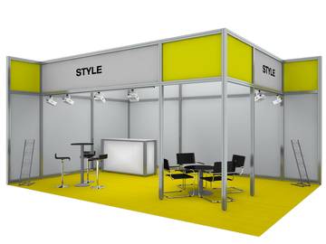 System-Messestand Style